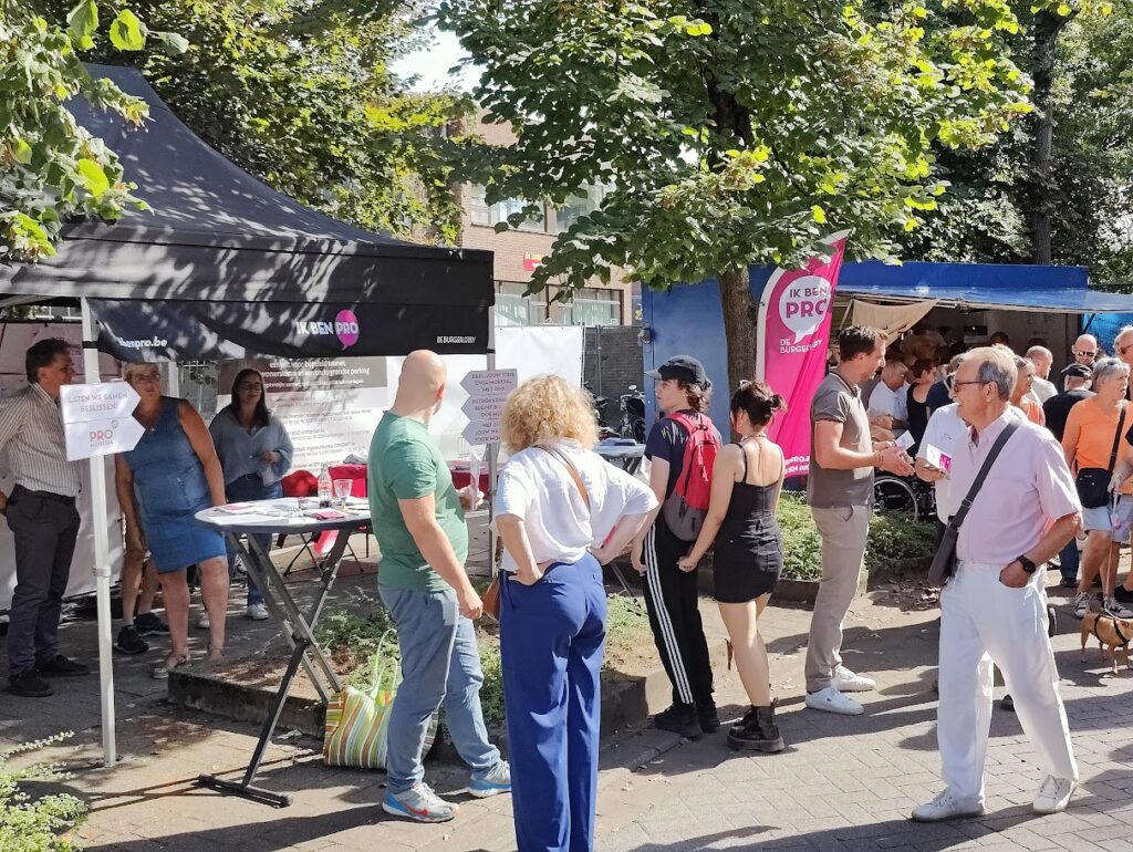 PRO-Mortsel op de jaarmarkt